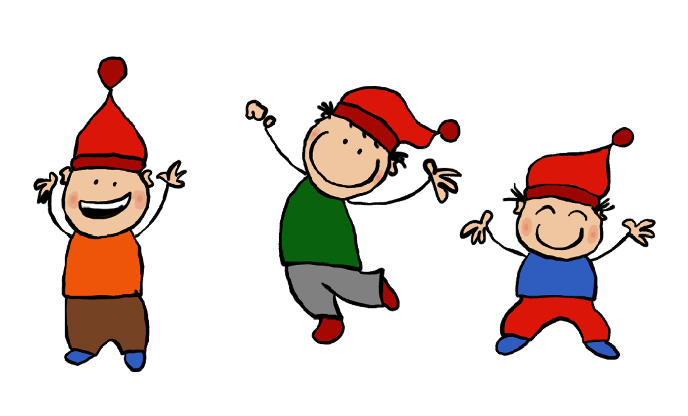 Foto: Olav Eide Julenisser med nettbrett