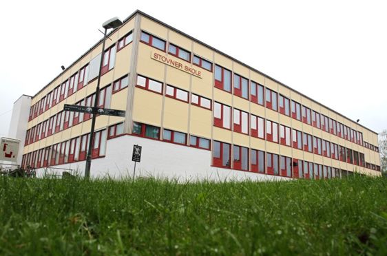 Stovner skole forfra.