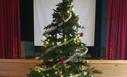 Foto: Rakel Ingolfsdottir Stovner skoles juletre