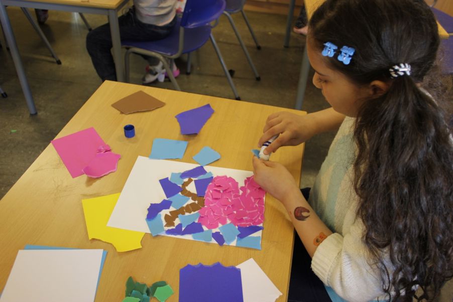 De kan også lage fine collager